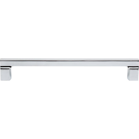 Atlas A529-CH: 18" cc Reeves Square Bar Appliance Pull - Polished Chrome