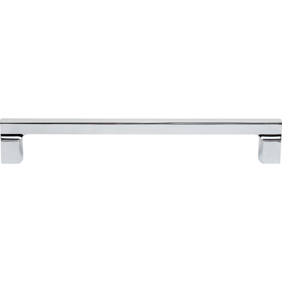 Atlas A529-CH: 18" cc Reeves Square Bar Appliance Pull - Polished Chrome