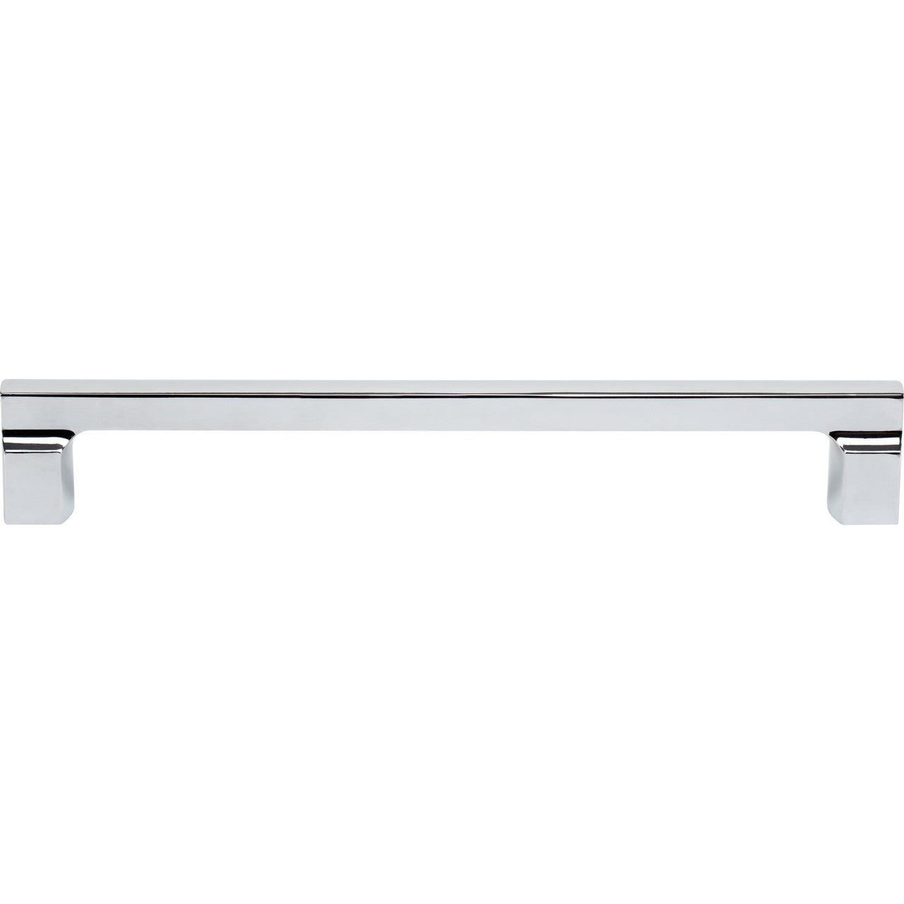 Atlas A528-CH: 12" cc Reeves Square Bar Appliance Pull - Polished Chrome