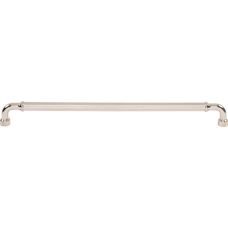 Top Knobs TK3407PN: 12" cc Pemberton Cabinet Pull - Polished Nickel