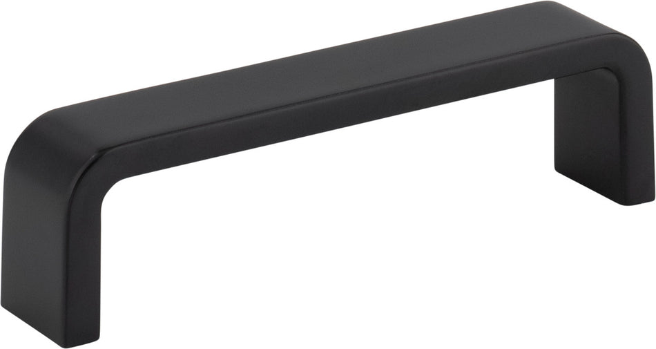 Elements 193-96MB: 96mm cc Asher Cabinet Pull - Matte Black