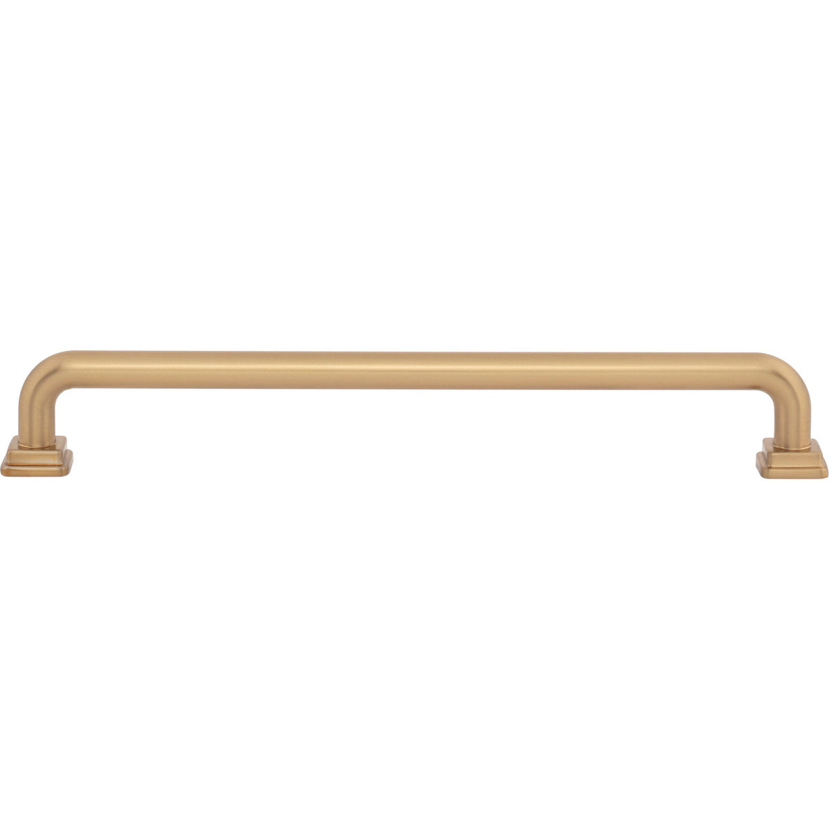 Atlas A6026-WB: 7-9/16" cc Kimberton Bar Cabinet Pull - Warm Brass
