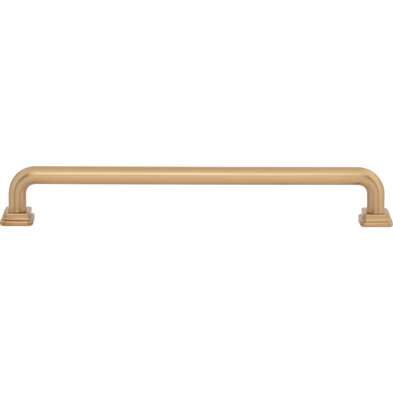 Atlas A6026-WB: 7-9/16" cc Kimberton Bar Cabinet Pull - Warm Brass