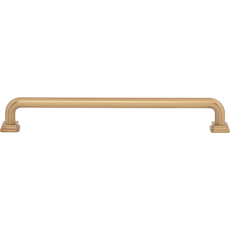 Atlas A6026-WB: 7-9/16" cc Kimberton Bar Cabinet Pull - Warm Brass