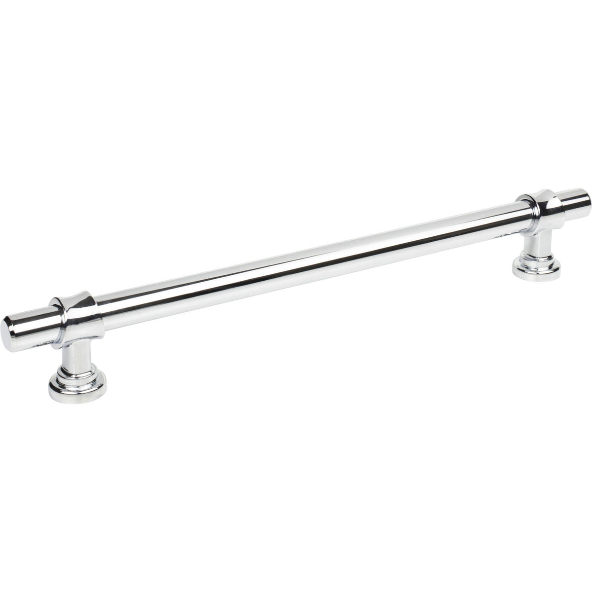 Top Knobs M2768: 12" cc Dakota Bit Cabinet Pull - Polished Chrome