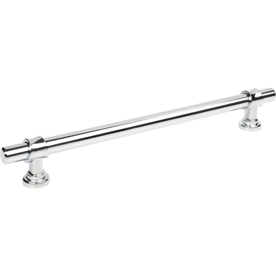 Top Knobs M2780: 18" cc Dakota Bit Cabinet Pull - Polished Chrome
