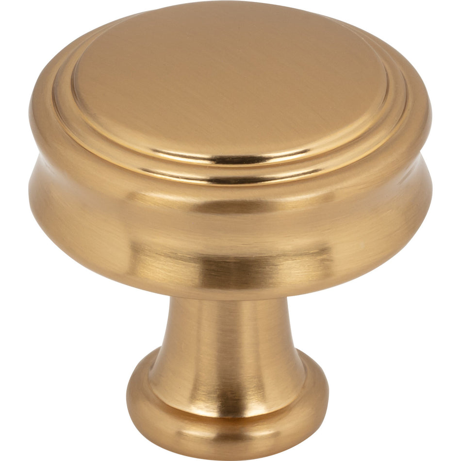 Top Knobs TK3190HB: 1-1/4" Coddington Cabinet Knob - Honey Bronze