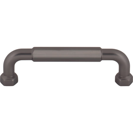 Top Knobs TK3201AG: 3-3/4" cc Dustin Cabinet Pull - Ash Gray
