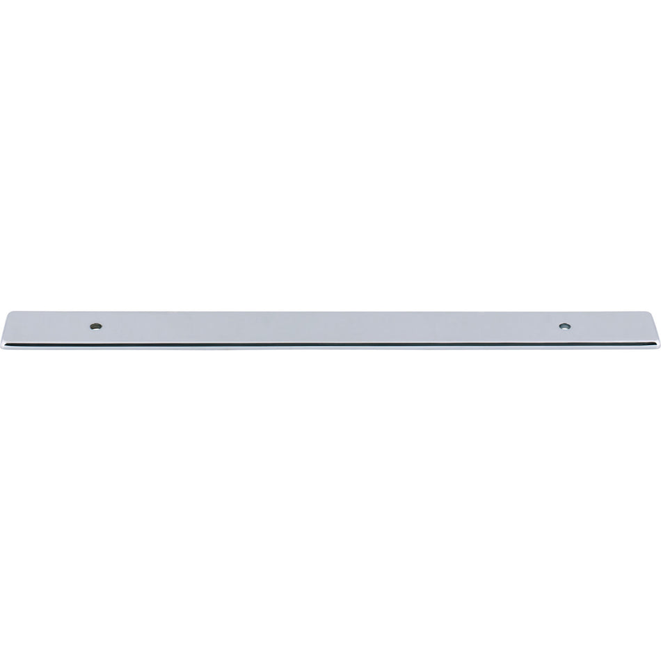 Top Knobs TK3284PC: 1" Radcliffe  Backplate - Polished Chrome