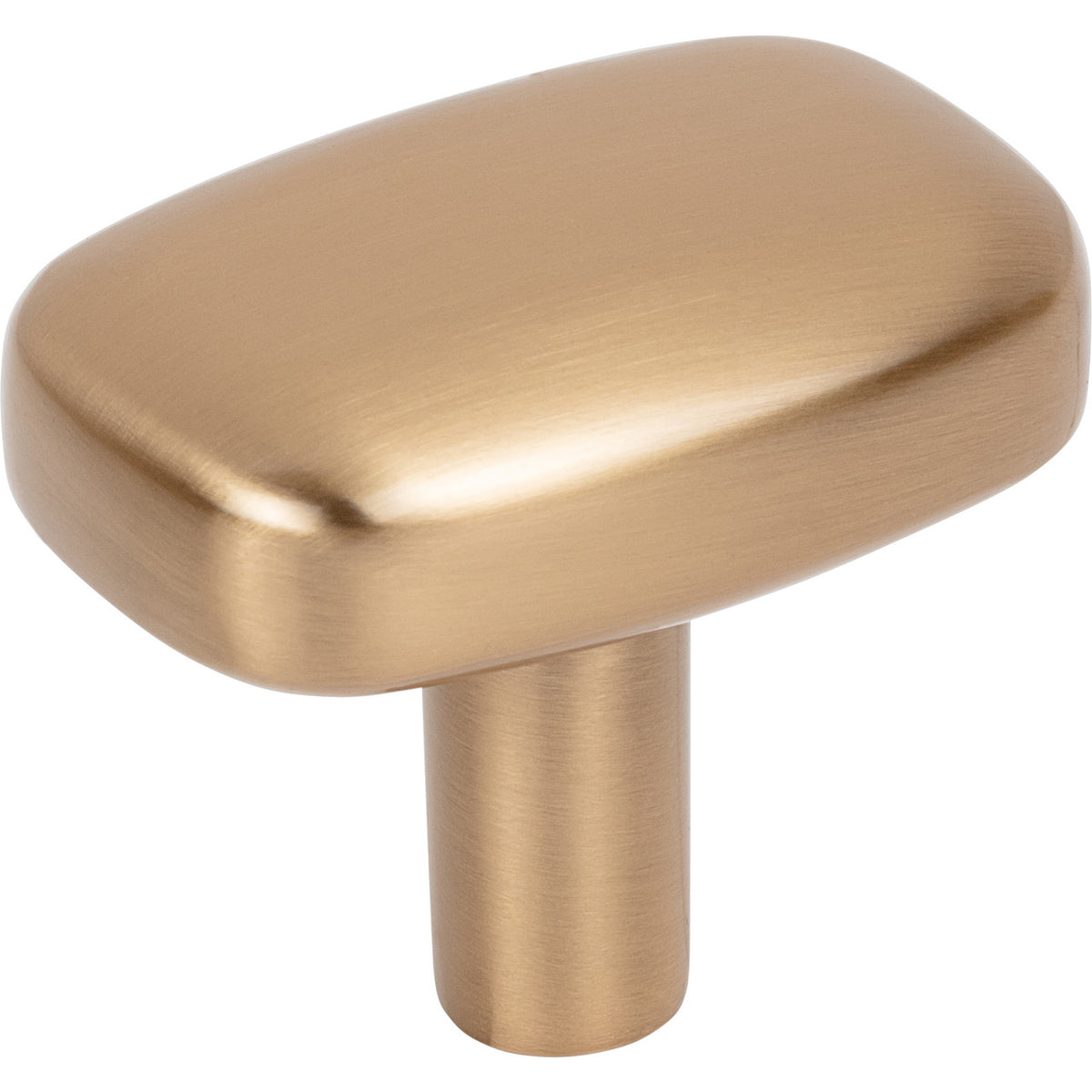 Jeffrey Alexander 329L-SBZ: 1-1/2" Loxley Rectangle Cabinet Knob - Satin Bronze