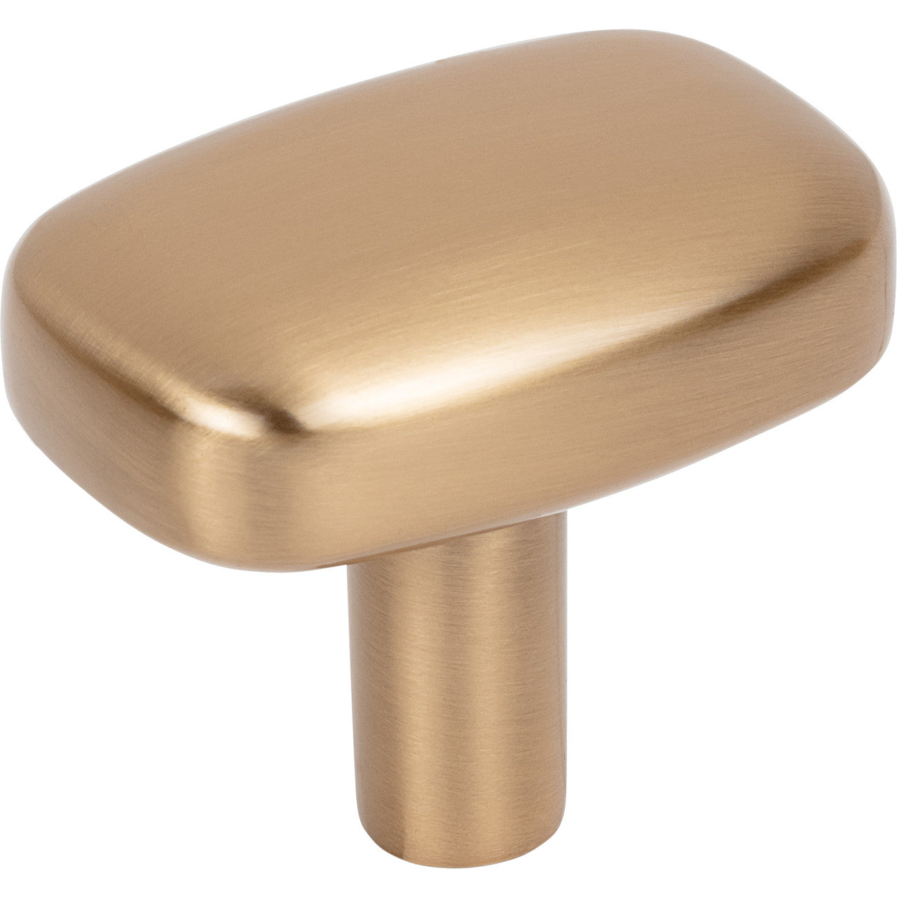 Jeffrey Alexander 329L-SBZ: 1-1/2" Loxley Rectangle Cabinet Knob - Satin Bronze
