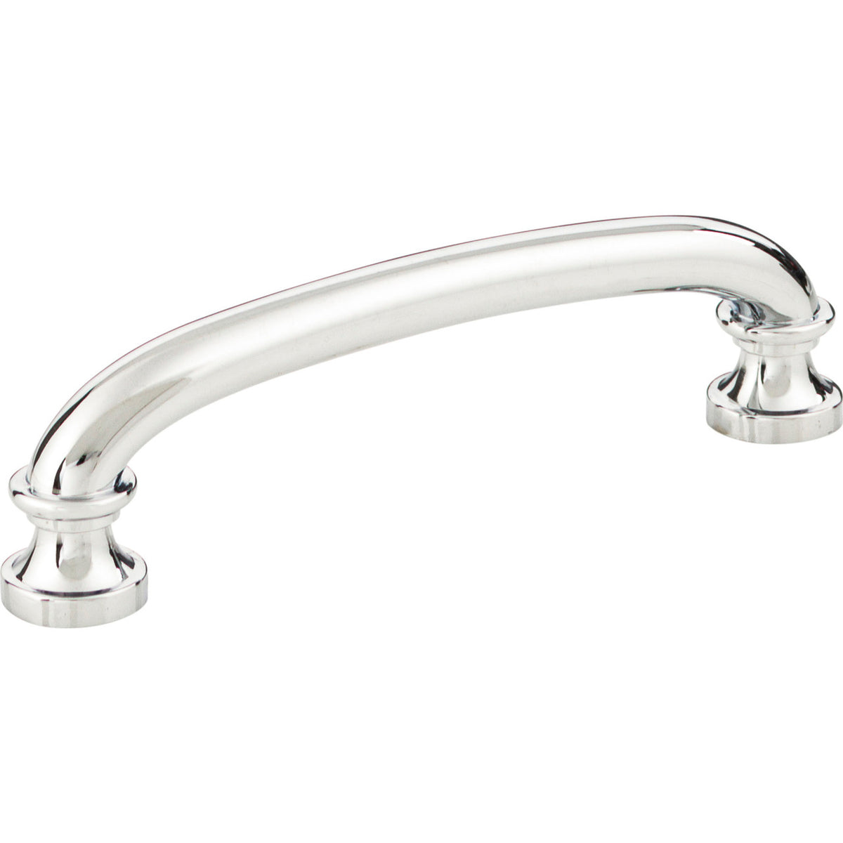Atlas 437-CH: 3-3/4" cc Shelley Cabinet Pull - Polished Chrome