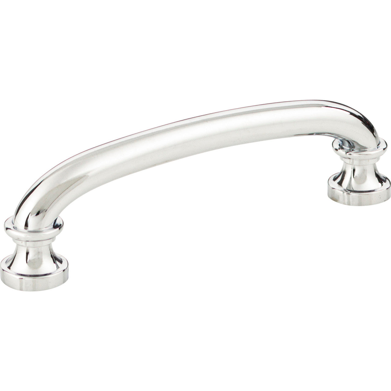 Atlas 437-CH: 3-3/4" cc Shelley Cabinet Pull - Polished Chrome