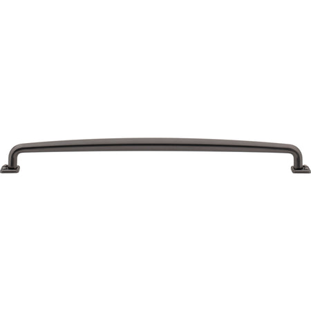 Atlas A546-SL: 12" cc Benning D-Handle Cabinet Pull - Slate