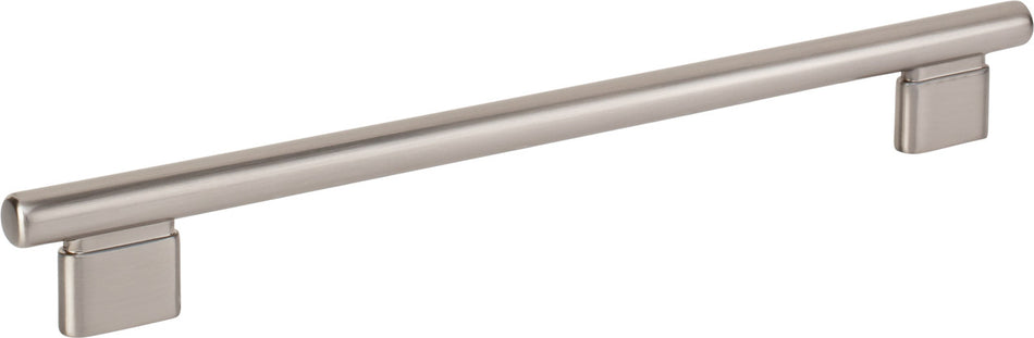Atlas A516-BRN: 224mm cc Holloway Round Bar  Cabinet Pull - Brushed Nickel