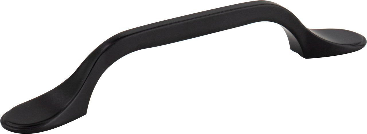 Elements 254-96MB: 96mm cc Kenner Cabinet Pull - Matte Black