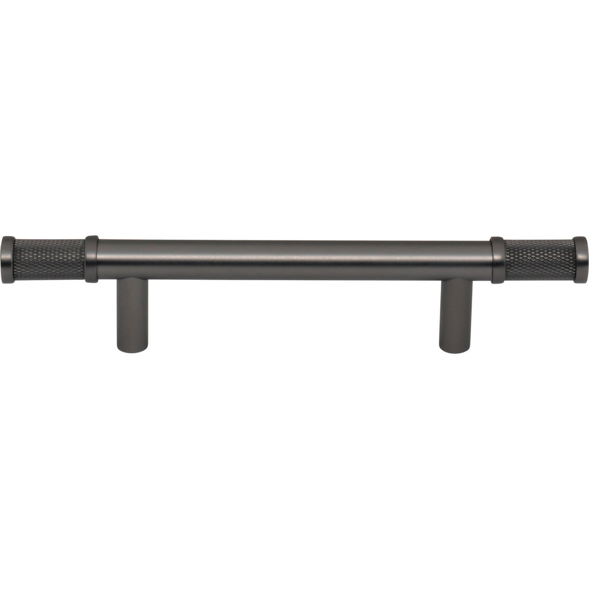 Top Knobs TK3232AG: 3-3/4" cc Burnham Bar Cabinet Pull - Ash Grey