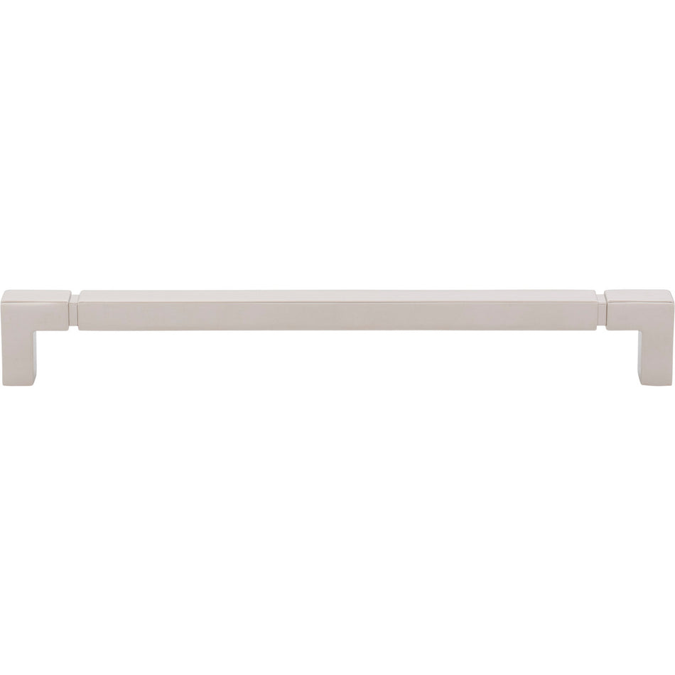 Top Knobs TK3225PN: 8-13/16" cc Langston Cabinet Pull - Polished Nickel
