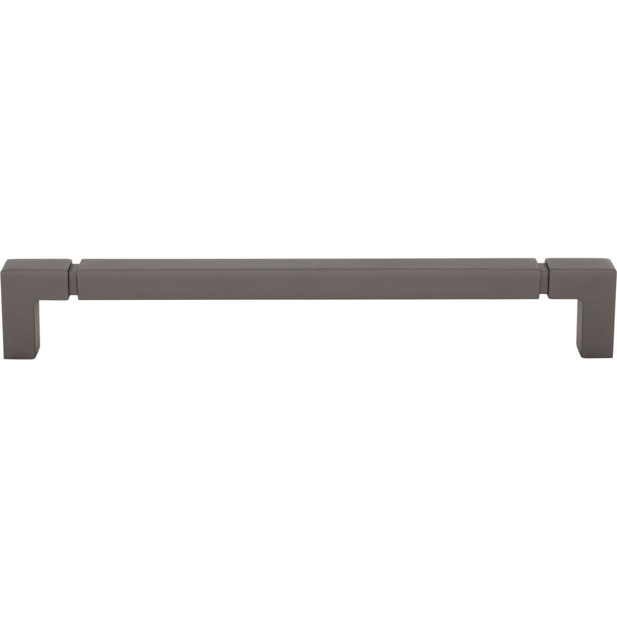 Top Knobs TK3227AG: 12" cc Langston Appliance Pull - Ash Gray