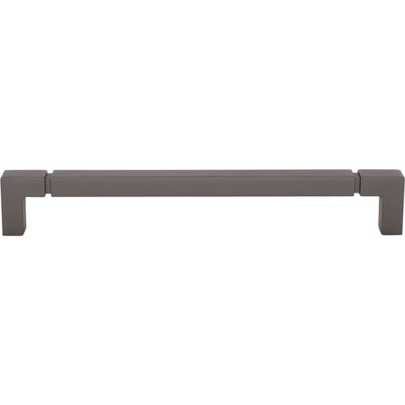 Top Knobs TK3227AG: 12" cc Langston Appliance Pull - Ash Gray