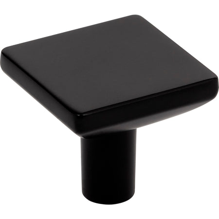 Elements 827MB: 1-1/4" Walker Cabinet Knob - Matte Black