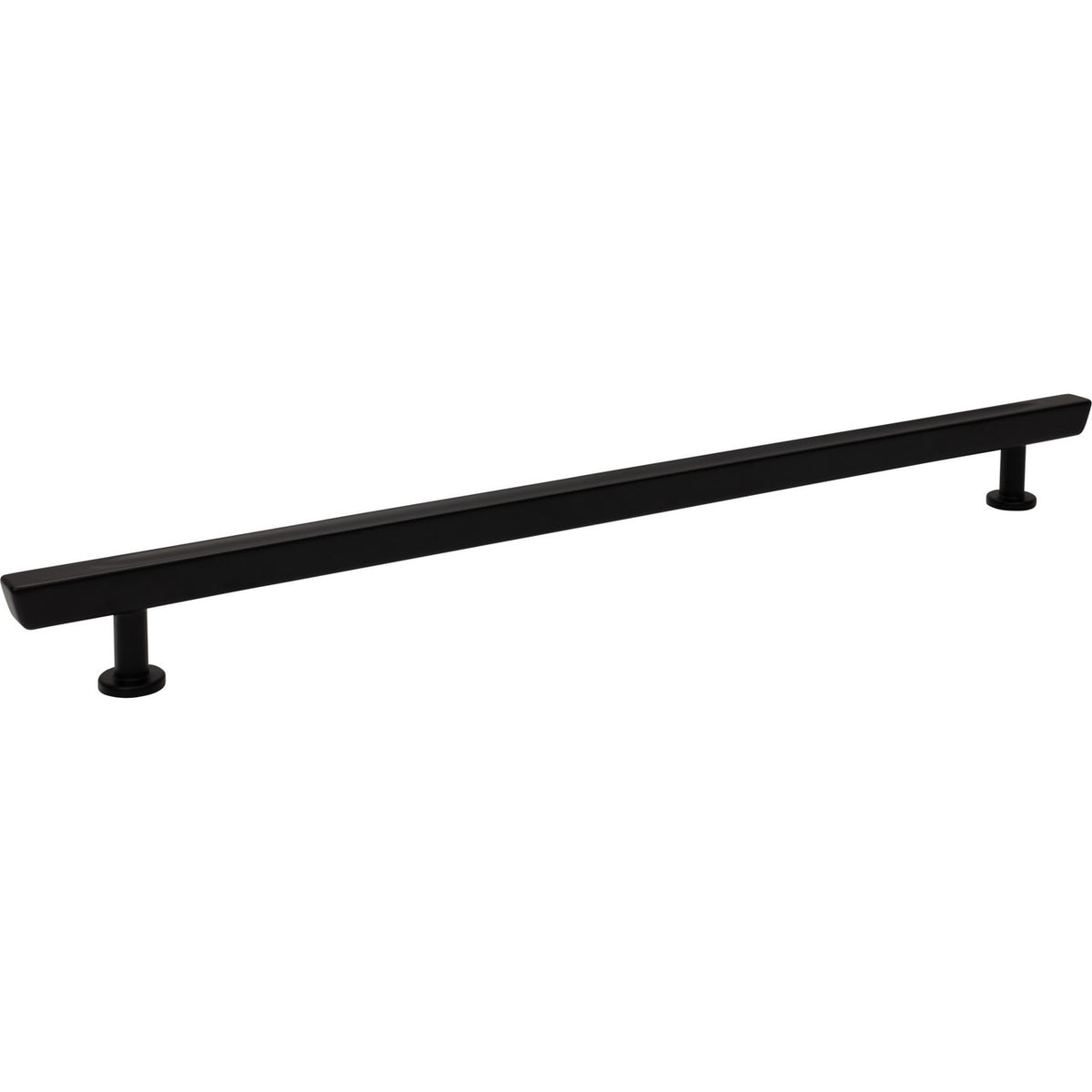 Atlas 446-BL: 18" cc Conga Appliance Pull - Matte Black