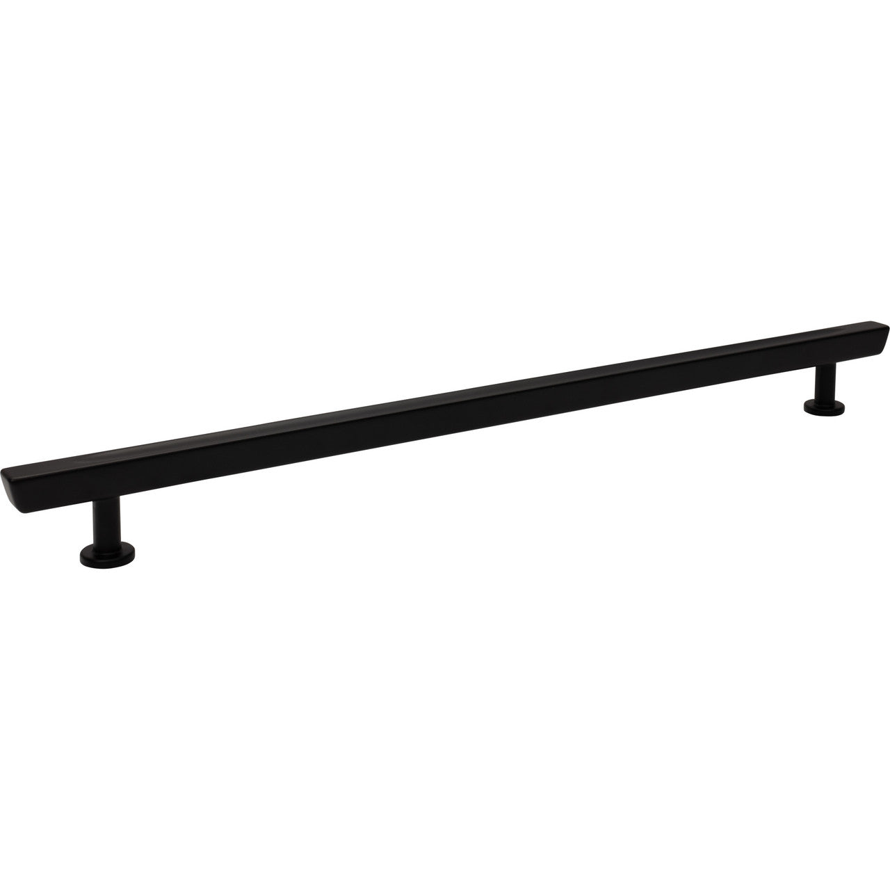 Atlas 446-BL: 18" cc Conga Appliance Pull - Matte Black