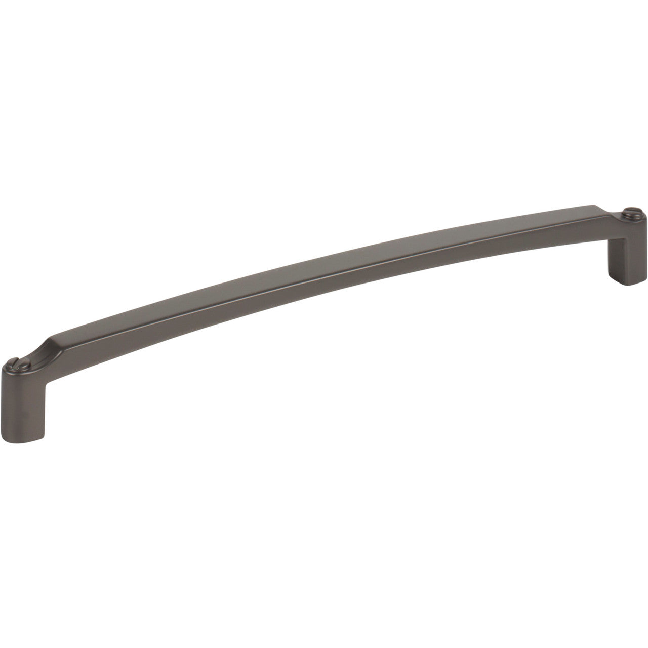 Top Knobs TK3174AG: 7-9/16" cc Haddonfield D-Handle Cabinet Pull - Ash Gray