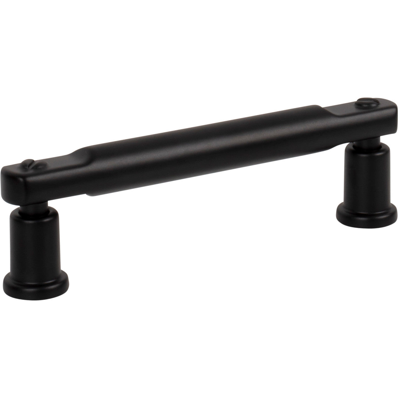 Atlas A982-BL: 3-3/4" cc Everitt Cabinet Pull - Matte Black