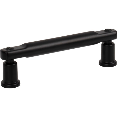 Atlas A982-BL: 3-3/4" cc Everitt Cabinet Pull - Matte Black