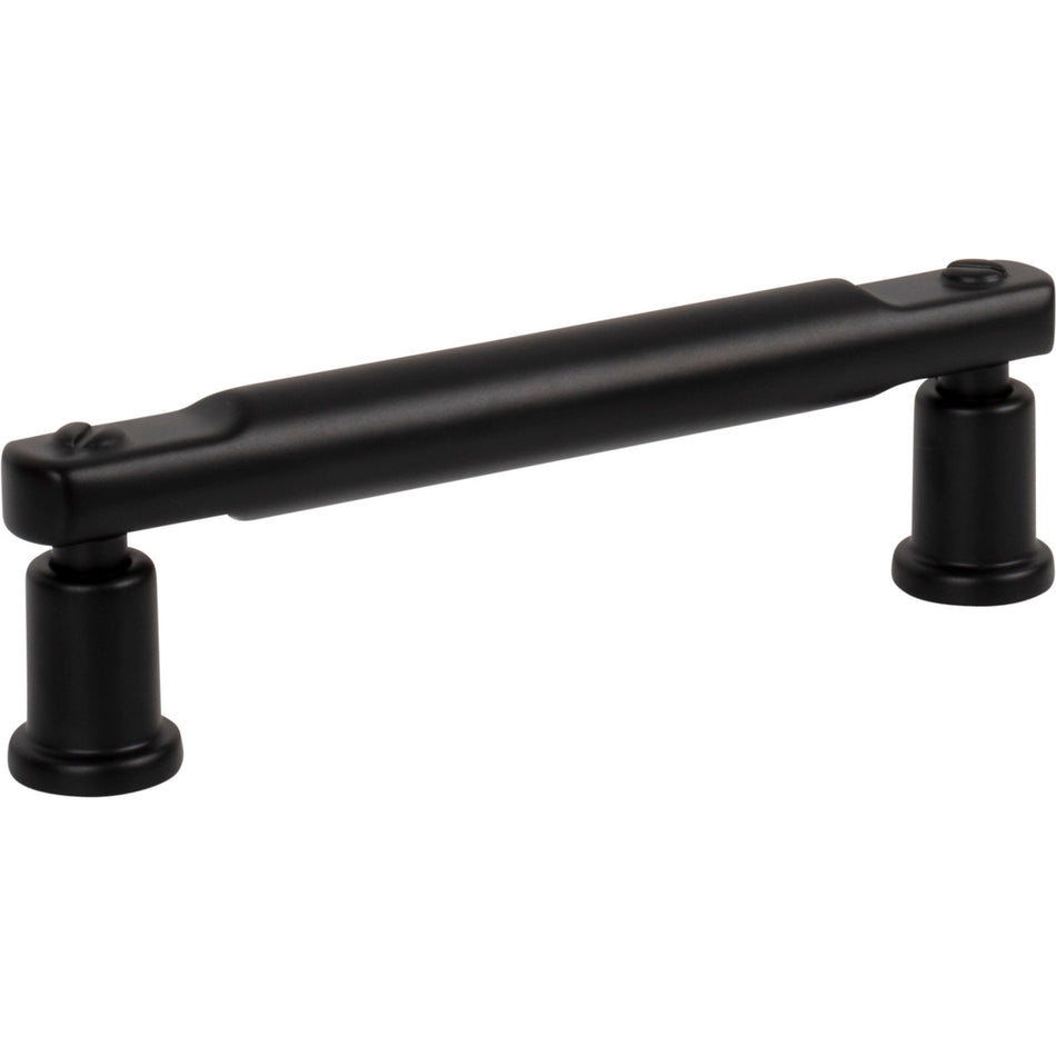 Atlas A982-BL: 3-3/4" cc Everitt Cabinet Pull - Matte Black