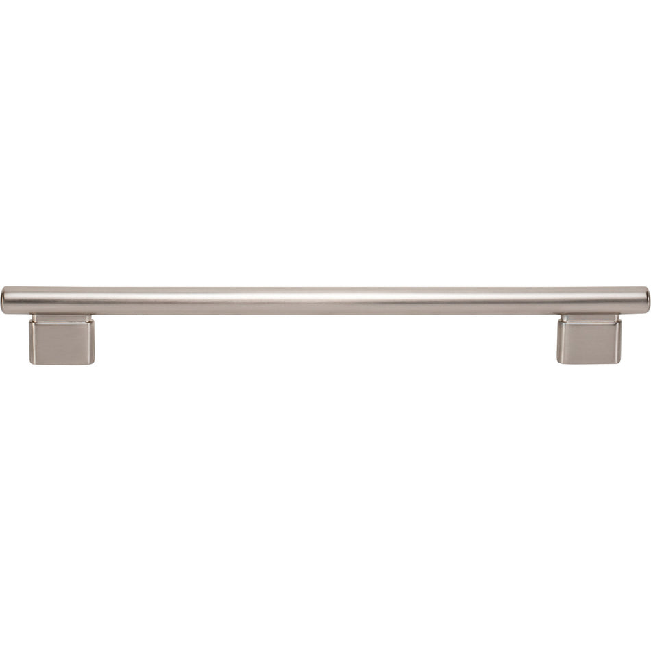 Atlas A516-BRN: 224mm cc Holloway Round Bar  Cabinet Pull - Brushed Nickel