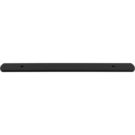 Top Knobs TK3273BLK: 9-5/16" Wescott  Backplate - Flat Black