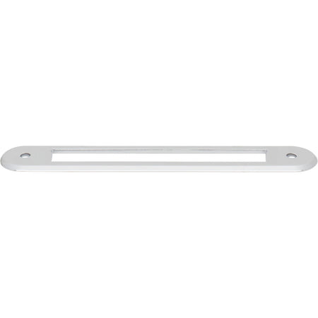 Top Knobs TK3353PC: 5-1/16" Brockwell Oval Backplate - Polished Chrome