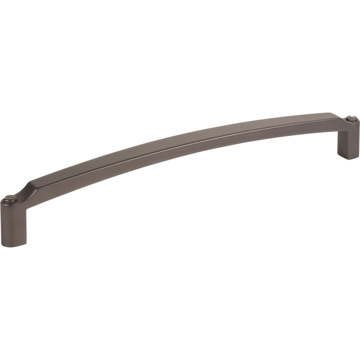 Top Knobs TK3177AG: 12" cc Haddonfield D-Handle Cabinet Pull - Ash Gray
