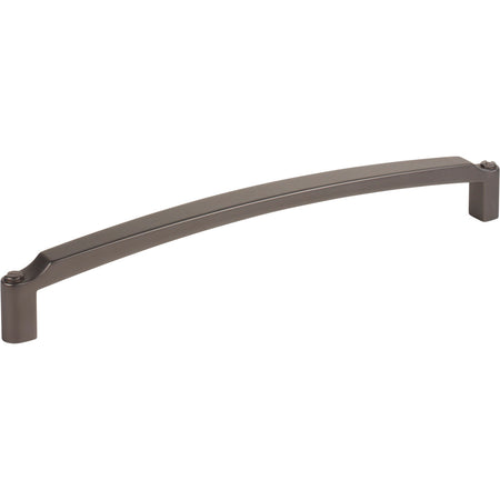 Top Knobs TK3177AG: 12" cc Haddonfield D-Handle Cabinet Pull - Ash Gray
