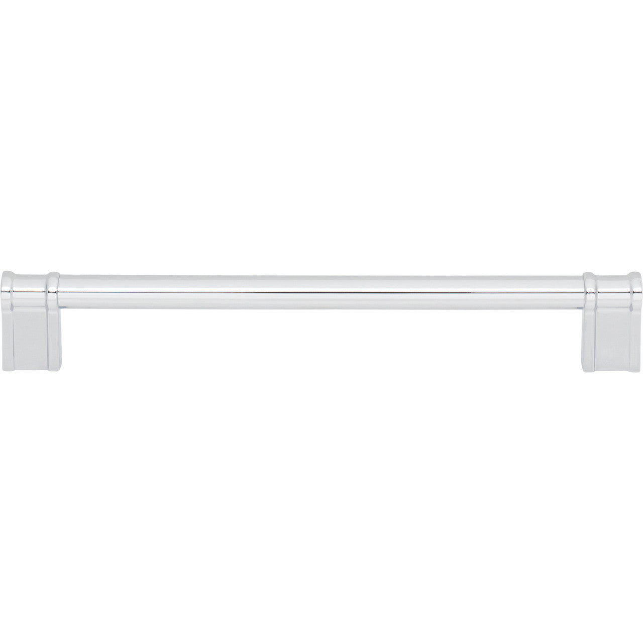 Top Knobs TK3385PC: 7-9/16" Newburn D-Handle Cabinet Pull - Polished Chrome