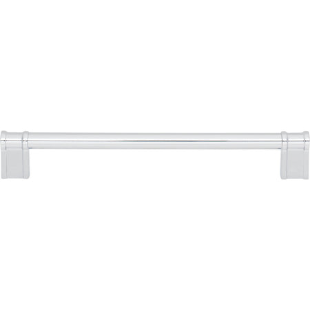 Top Knobs TK3385PC: 7-9/16" Newburn D-Handle Cabinet Pull - Polished Chrome