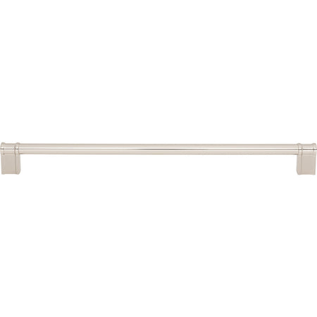 Top Knobs TK3387PN: 12" cc Newburn D-Handle Cabinet Pull - Polished Nickel