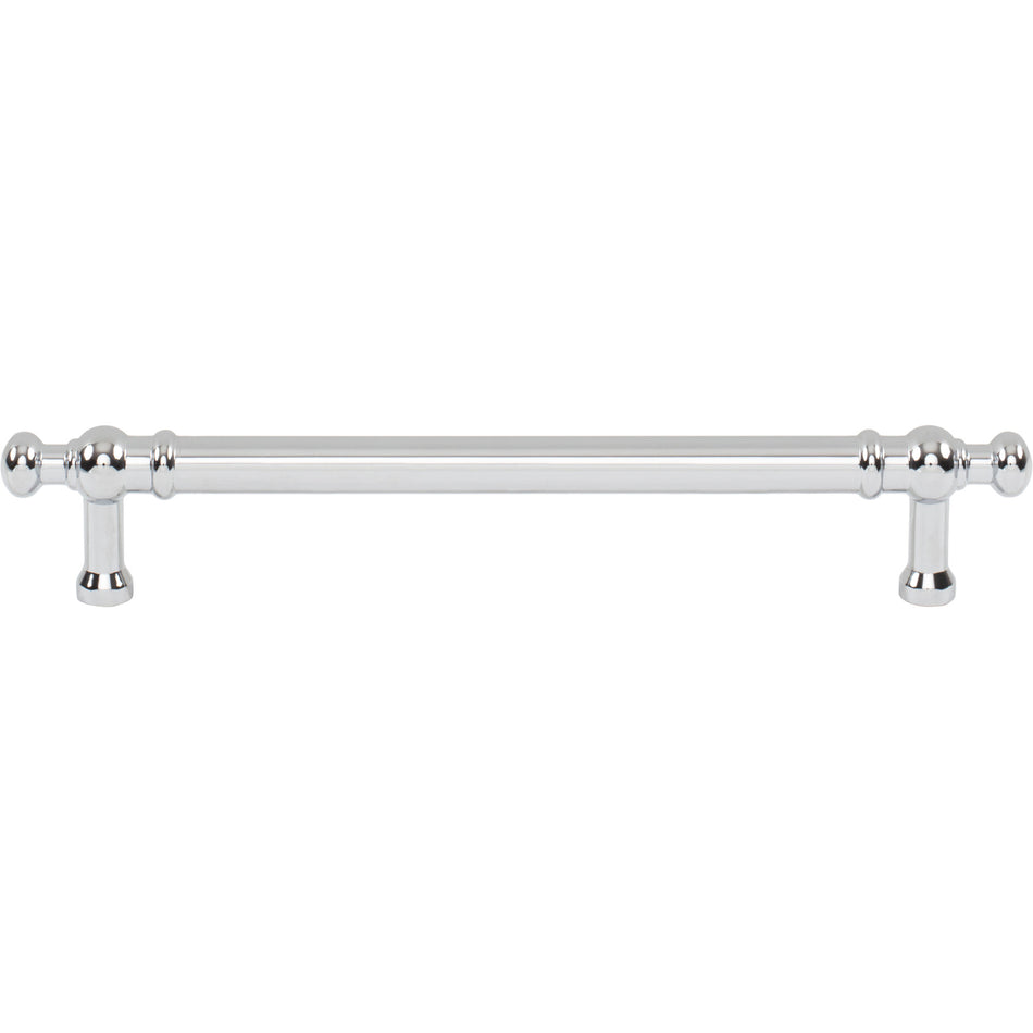 Top Knobs TK3303PC: 6-5/16" cc Wetherby Cabinet Pull - Polished Chrome