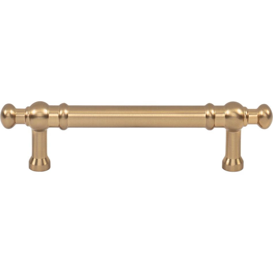 Top Knobs TK3301HB: 3-3/4" cc Wetherby Cabinet Pull - Honey Bronze