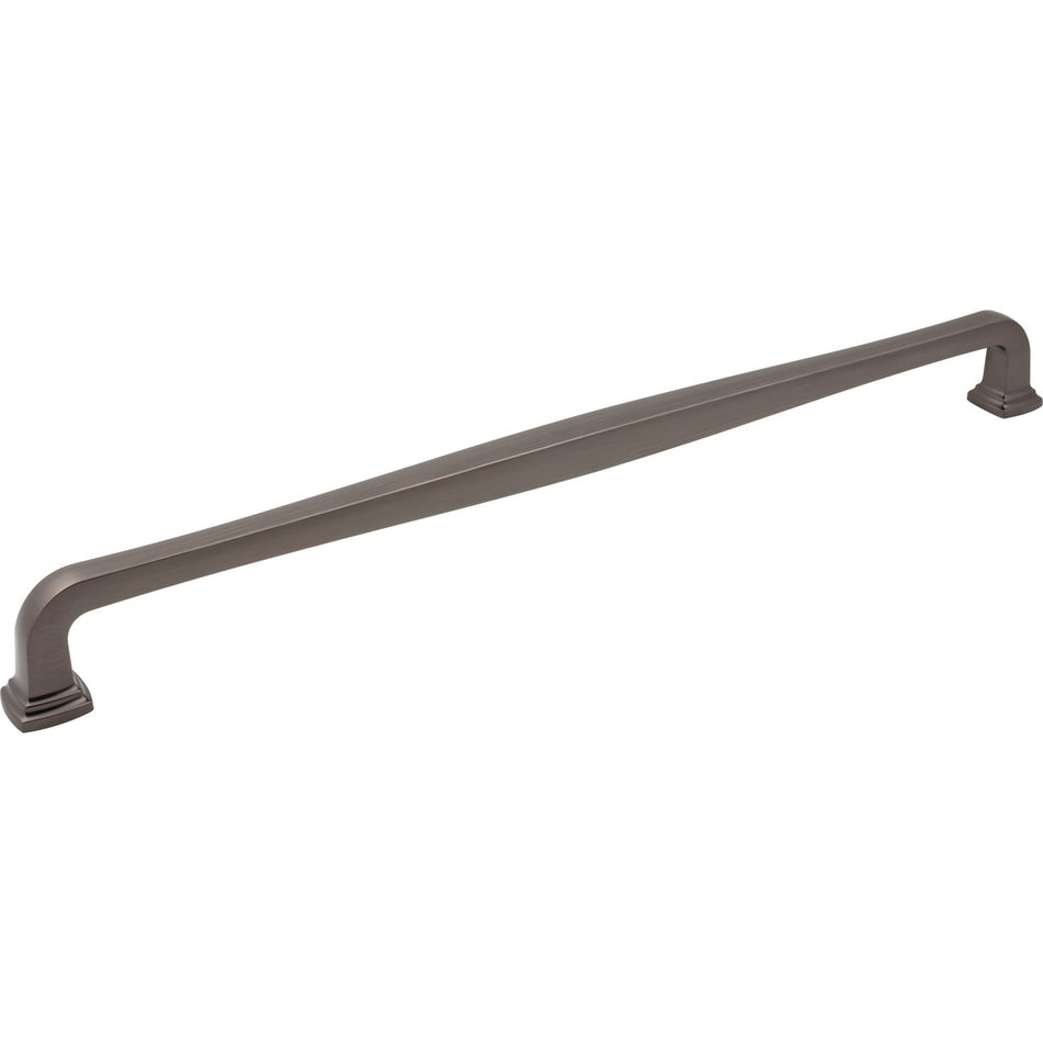 Jeffrey Alexander 782-18BNBDL: 18" cc Fontana Appliance Pull - Brushed Pewter