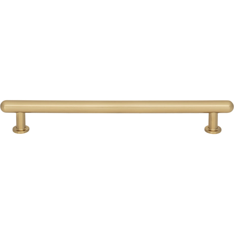 Top Knobs TK3334HB: 7-9/16" Lambert Bar Cabinet Pull - Honey Bronze