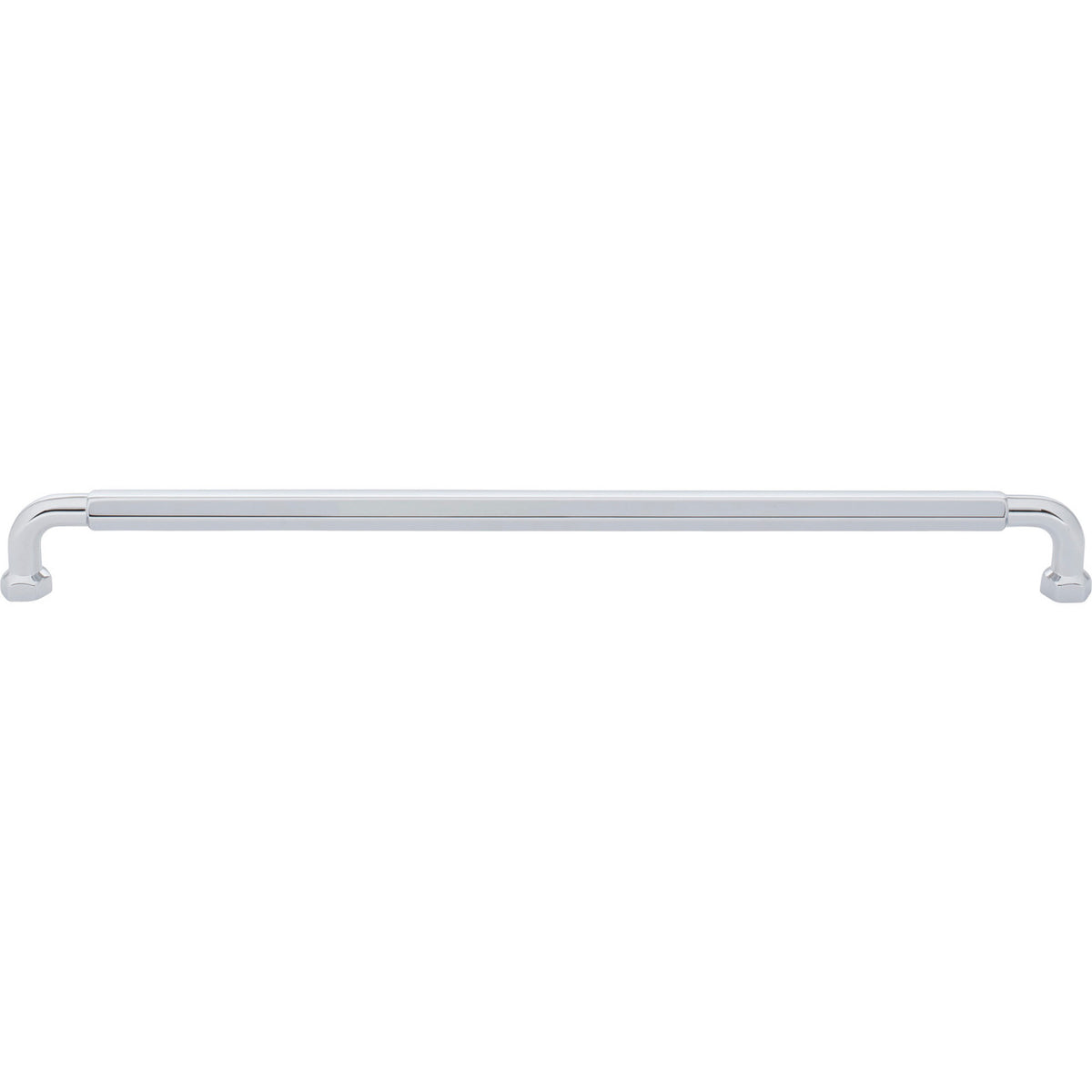 Top Knobs TK3206PC: 12" cc Dustin Cabinet Pull - Polished Chrome