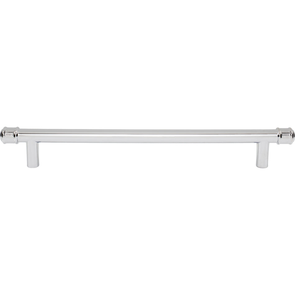 Top Knobs TK3297PC: 12" cc Elland Appliance Pull - Polished Chrome