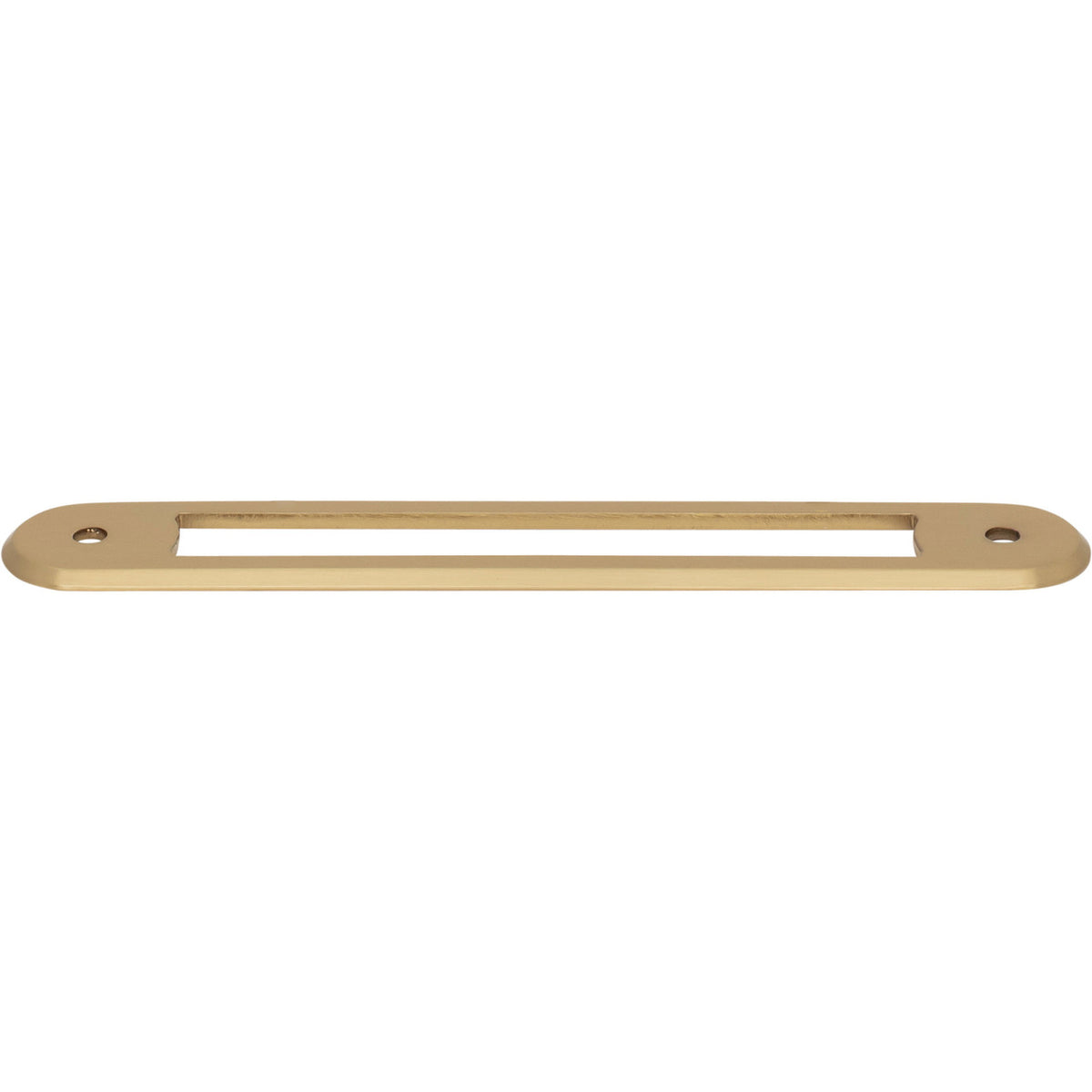 Top Knobs TK3353HB: 5-1/16" Brockwell Oval Backplate - Honey Bronze