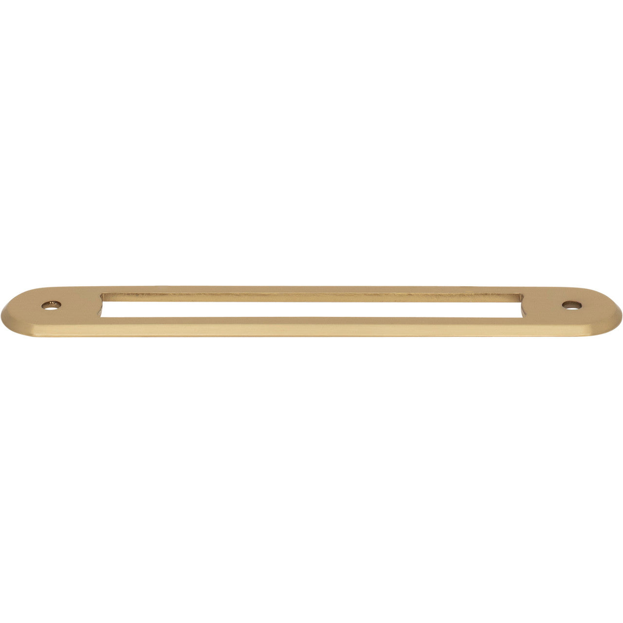 Top Knobs TK3353HB: 5-1/16" Brockwell Oval Backplate - Honey Bronze