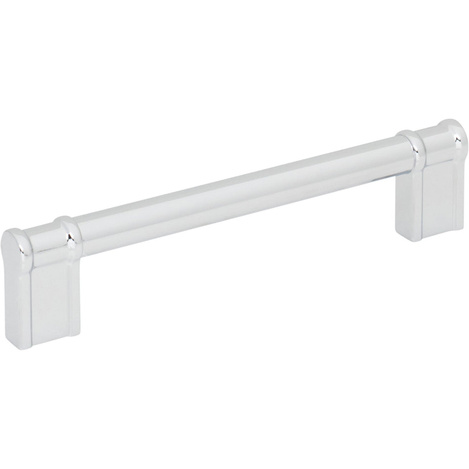 Top Knobs TK3383PC: 5-1/16" Newburn D-Handle Cabinet Pull - Polished Chrome