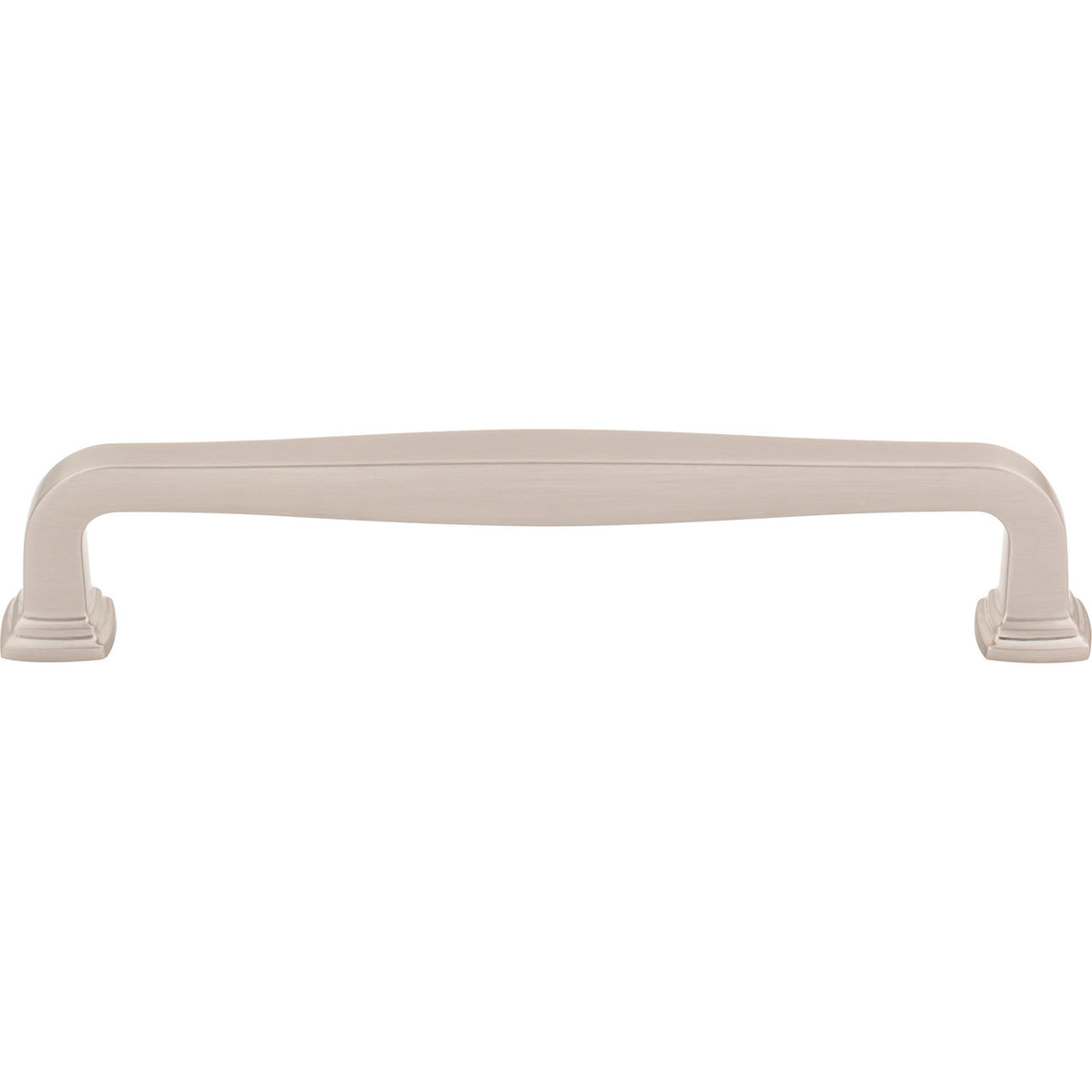 Jeffrey Alexander 782-160SN: 160mm cc Fontana Bar Cabinet Pull - Satin Nickel