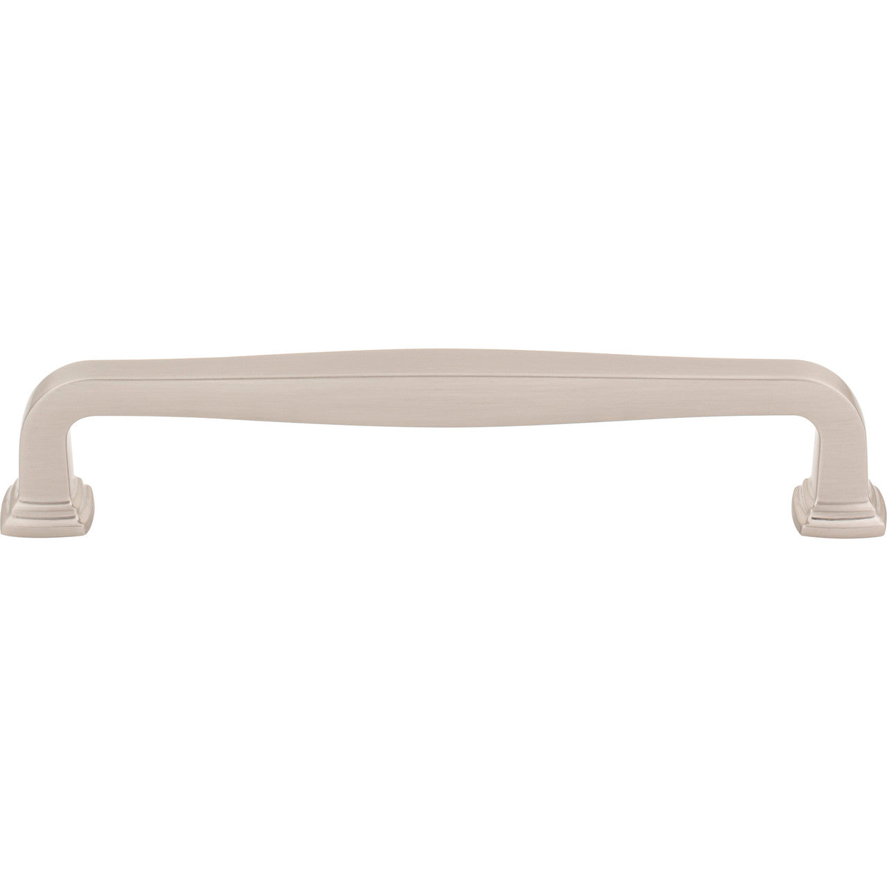 Jeffrey Alexander 782-160SN: 160mm cc Fontana Bar Cabinet Pull - Satin Nickel